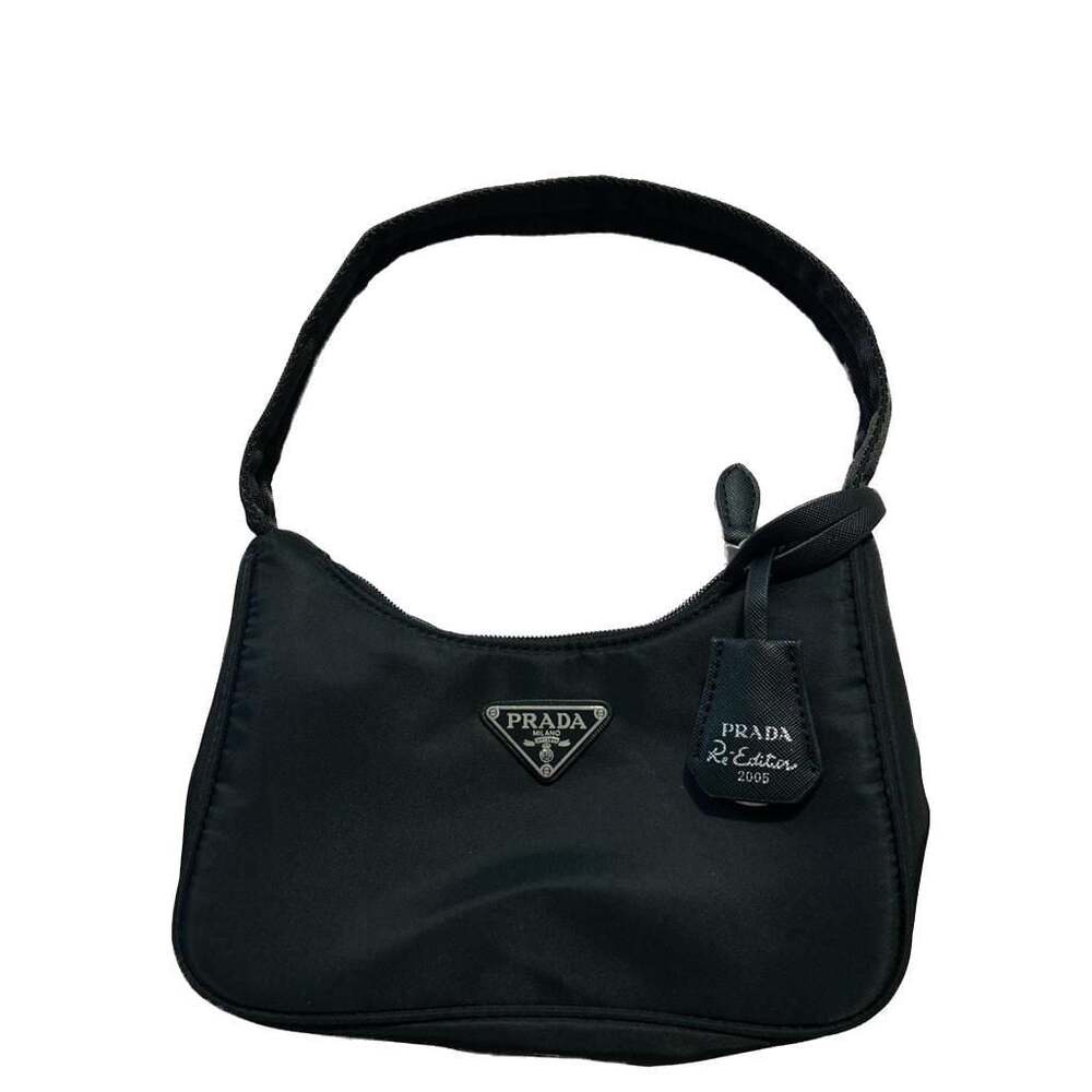 Prada Re-Edition 2000 Nylon Mini Handbag Black
